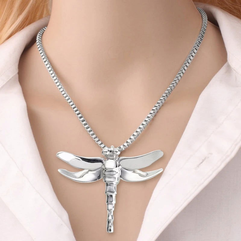 Dragonfly Urn Pendant for Ashes - Memorial Ash Keepsake Necklace for Pet/Human Ashes - Sympathy Gift - Memories-Made.