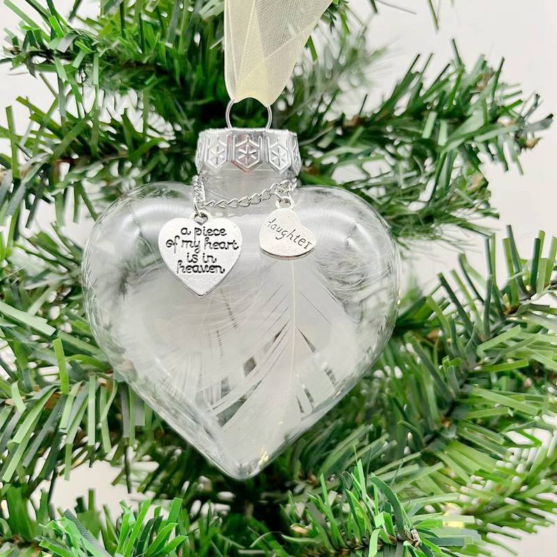 Memorial Pendant Name Ornament - Daughter - Memories-Made.
