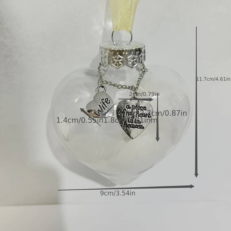 Memorial Pendant Name Ornament - Husband - Memories-Made.