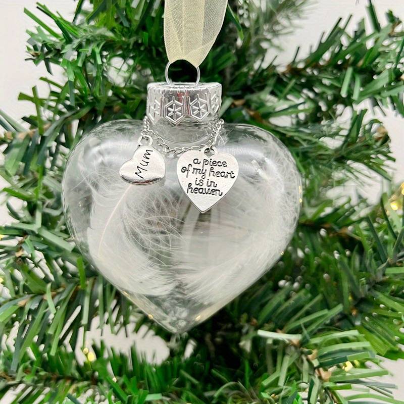 Memorial Pendant Name Ornament - Mum - Memories-Made.