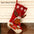 Merry Christmas New Year Red and Black Plaid Christmas Candy Bag Christmas Stocking Christmas Gift Kids Christmas Decoration - Memories-Made.