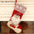Merry Christmas New Year Red and Black Plaid Christmas Candy Bag Christmas Stocking Christmas Gift Kids Christmas Decoration - Memories-Made.