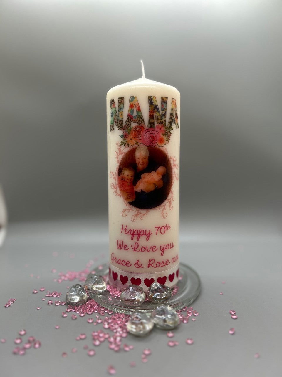 Nana Birthday Candle. - Memories-Made.