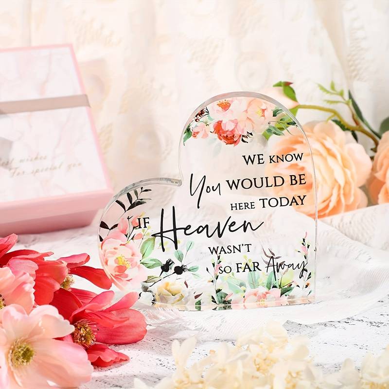 Remembrance Acrylic sign - We know you would be here today..... - Memories-Made.